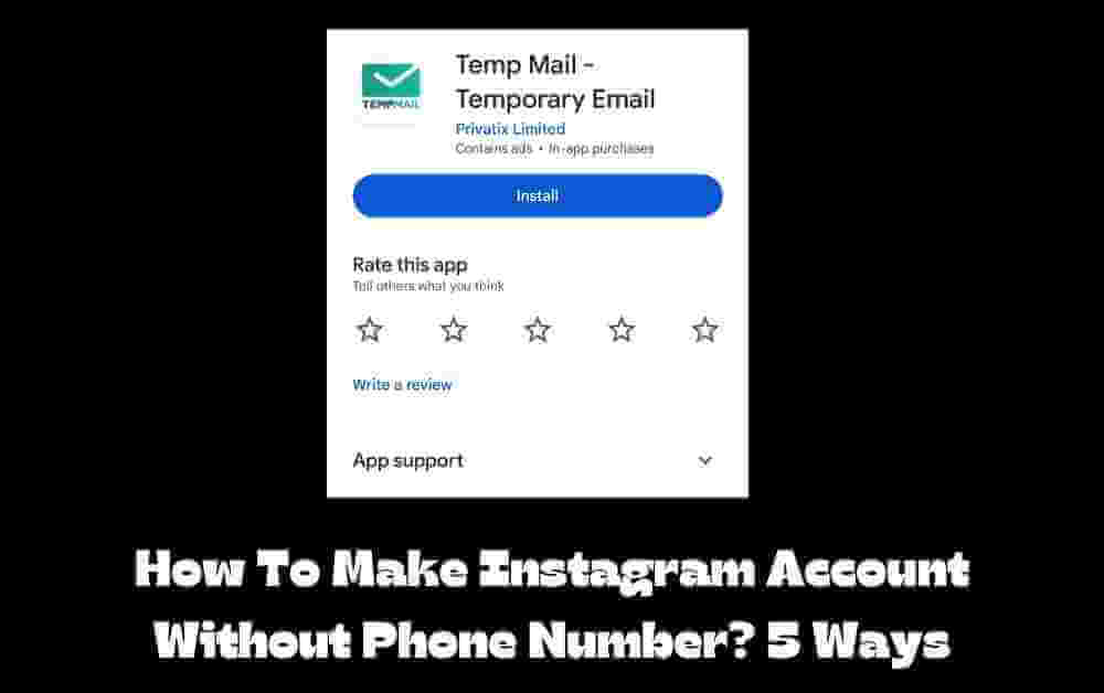 How To Make Instagram Account Without Phone Number