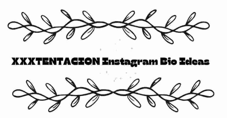 XXXTENTACION Instagram Bio Ideas